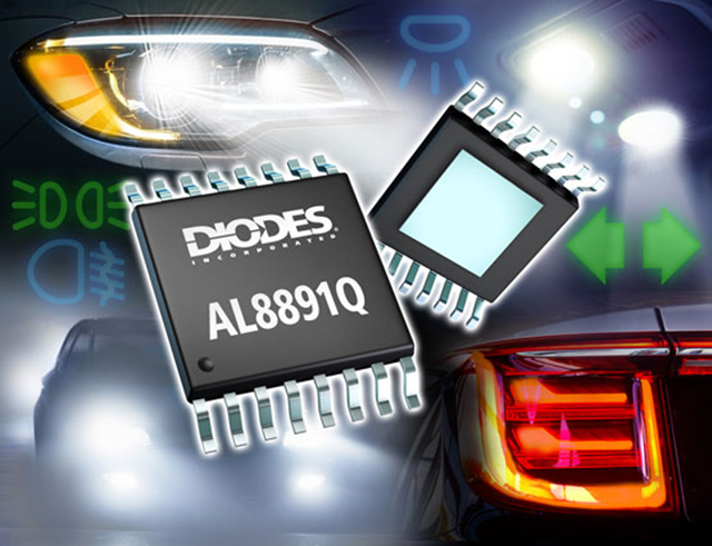 Diodes 公司宣布推出AL8891Q LED 驅(qū)動(dòng)器，擴(kuò)大符合汽車(chē)標(biāo)準(zhǔn)的產(chǎn)品組合。