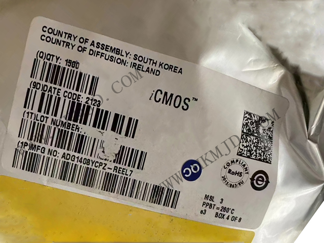 供應(yīng) ADI ADG1408YCPZ 4Ω 8 - 通道單片 iCMOS 模擬多路復(fù)用器