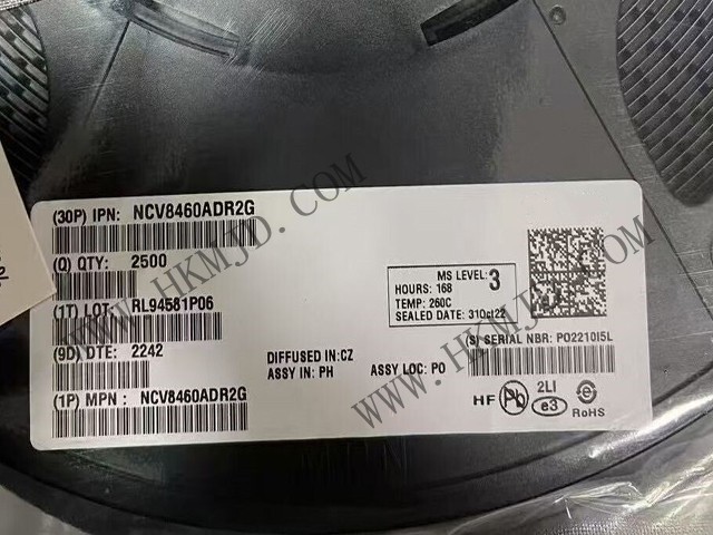供應(yīng)[ON] NCV8460ADR2G 自保護(hù)高壓側(cè)驅(qū)動器，助力汽車與工業(yè)應(yīng)用