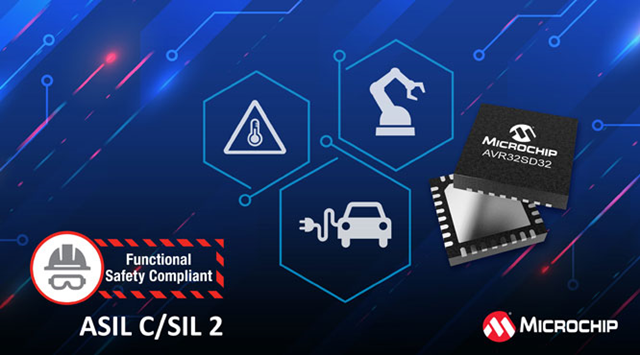 Microchip正式推出AVR SD系列入門級單片機(jī)（MCU），降低安全型應(yīng)用的系統(tǒng)成本和復(fù)雜性