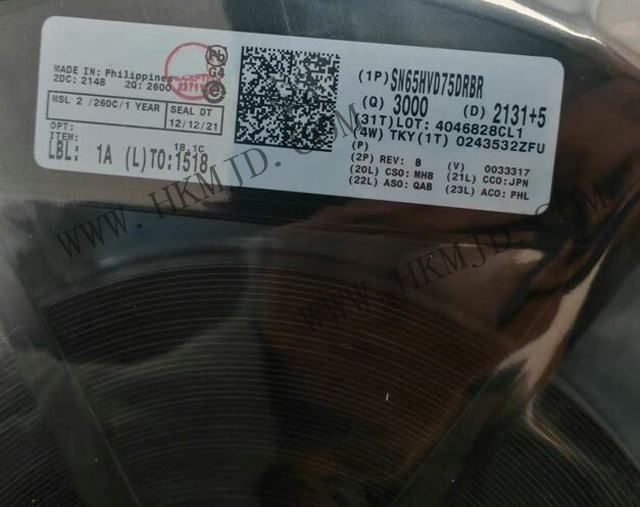 明佳達(dá)電子——供應(yīng) SN65HVD75DRBR (TI) 半雙工 RS-485 收發(fā)器