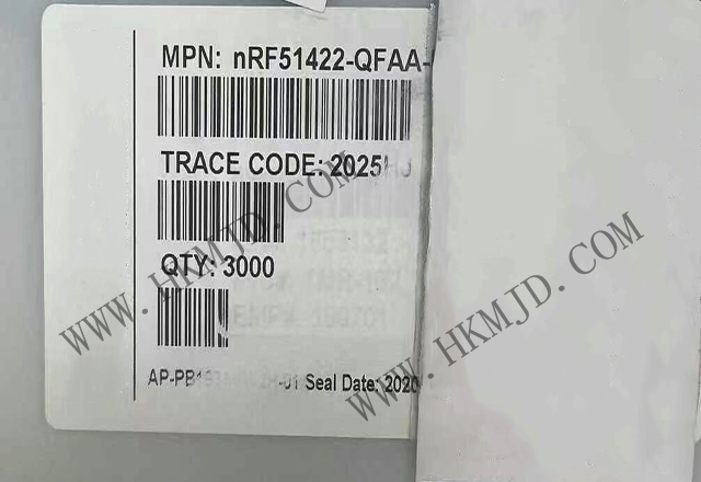 供應[NORDIC BLE SoC] NRF51422-QFAA——藍牙低功耗片上系統(tǒng)（SoC）